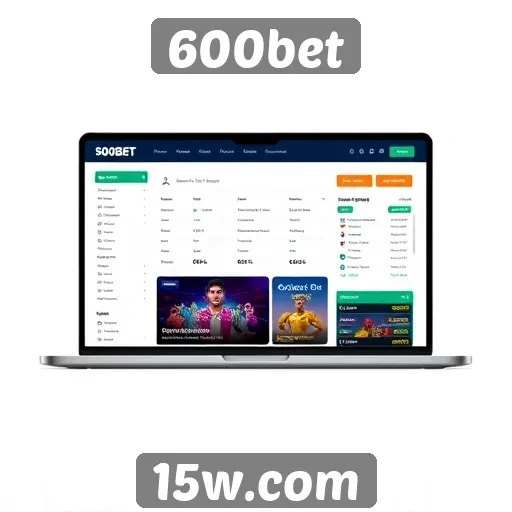 Plataforma de 600bet destaca-se por sua usabilidade