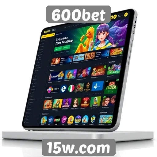 Interface do usuário do 600bet é amigável